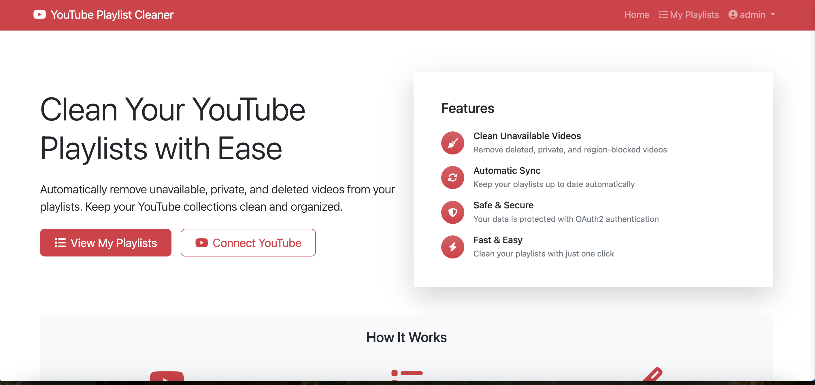 Tube Organiser - Dashboard Interface